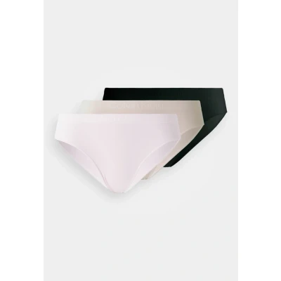 Afbeelding van Calvin Klein Underwear Bonded FLEX Seamless 3 PACK Slip, Dames, Maat: XS, Black/cedar/eggshell