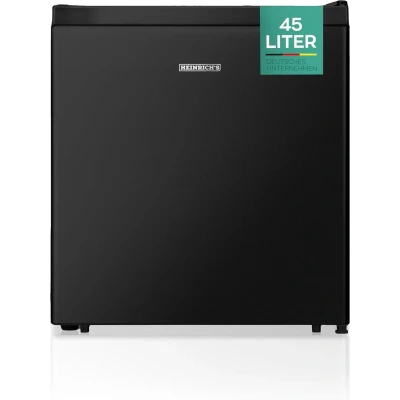 Afbeelding van Heinrich&#039;s HKB4188SW mini koelkast met vriesvak zwart 45 liter