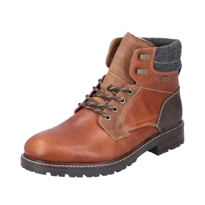 Afbeelding van Rieker 32040 veterlaarzen voor heren, bruin, 42 EU
