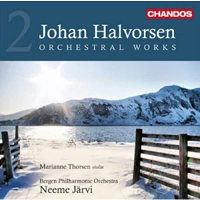 Afbeelding van Marianne Thorsen, Bergen Philharmonic Orchestra, Neeme Järvi Halvorsen: Orchestral Works, Volume 2 (CD)
