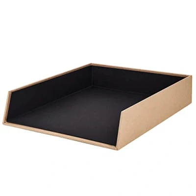 Afbeelding van Rössler Papier 1335452620 S.O.H.O. Opbergmand voor DIN A4, stapelbaar, Kraft, 1 stuk