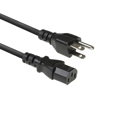 Afbeelding van ACT AK5444 Stroomkabel/Netsnoer USA Connector C13 Zwart 1,8 meter