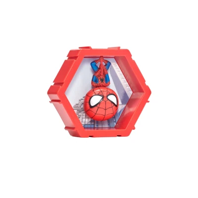 Afbeelding van WOW! PODS 4D Marvel Spider Man figuur, uniek verzamelfiguur met bobbelhoofd dat uit hun wereld springt in de jouwe, wand of boekenplank, speelgoed en geschenken, serie 1 nr. 411