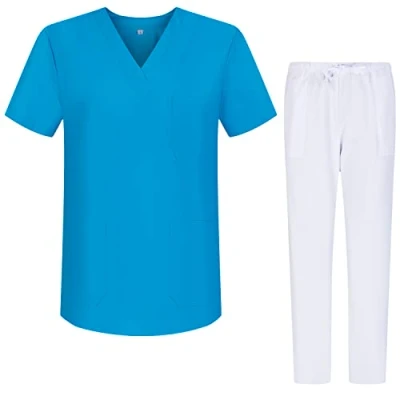 Afbeelding van MISEMIYA Sanitair slaappak, uniseks, medische uniformen, G713 6802, Hemelsblauw 68, L
