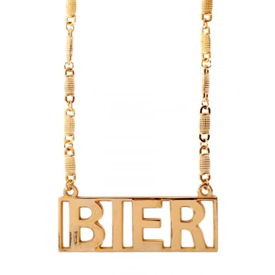 Afbeelding van Ketting Bier Goudkleurig