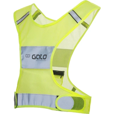 Afbeelding van Hardloopvest GATO Kids x vest (Maat L, Reflecterend, Neon geel)