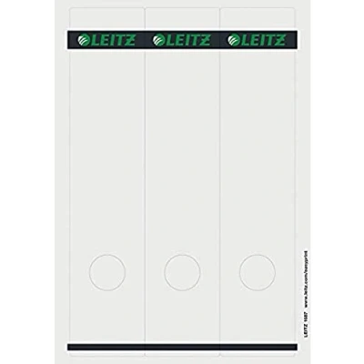 Afbeelding van Leitz rugetiketten ft 6,1 x 28,5 cm, 75 stuks