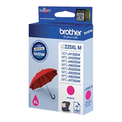 Afbeelding van Brother LC 225XLM Inktcartridge Magenta Hoge capaciteit