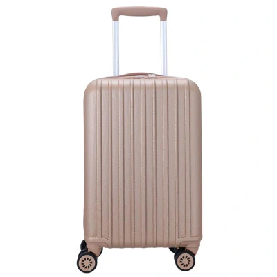 Afbeelding van Decent Tranporto One Trolley 55 zalm Harde Koffer
