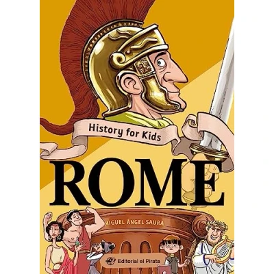 Afbeelding van History for Kids Rome (1): ¡Libro sobre la antigua Roma con muchos chistes! Libros para aprender INGLÉS niños y niñas a partir de 10 años.
