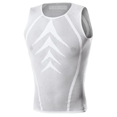 Afbeelding van Biotex Summerlight Tanktop voor heren, ademend, fietsen en hardlopen, technisch sportondergoed, ideaal de zomer, wit, maat II (L/XXL)