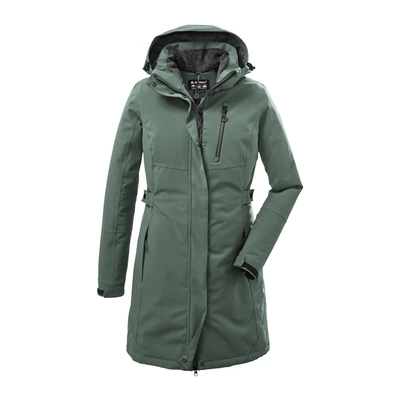 Afbeelding van Killtec Kow 165 Parka W Groen/Grijs 36
