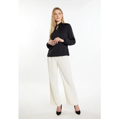 Afbeelding van Dreimaster Ledkin Blouse, Dames, Maat: 40, Schwarz