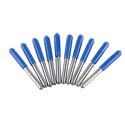 Afbeelding van 3.175mm/1/8 &quot;End Mill CNC Frees Dubbele Rechte Fluiten Snijgereedschap Pack van 10