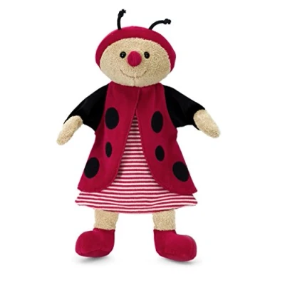Afbeelding van Sterntaler 36940 Handpop lieveheersbeestje, 28 x 25 9 cm, zwart/rood