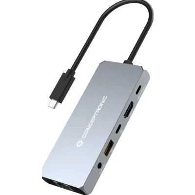 Afbeelding van Dock USB C &gt;HDMI,2.5GbE,USBC/3.0,100WPD0.18m gr