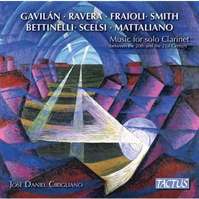 Afbeelding van Josè Daniel Cirigliano Music For Solo Clarinet Between The 20th And 21st Century (CD)