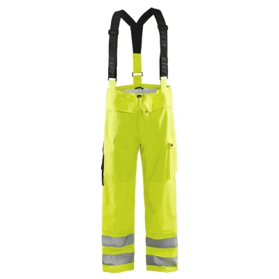 Afbeelding van Blaklader Vlamvertragende regenbroek 1303 2009 High Vis Geel S
