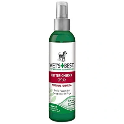 Afbeelding van Dierenarts Beste Bittere Cherry Anti Chew Afschrikmiddel Spray 221ml