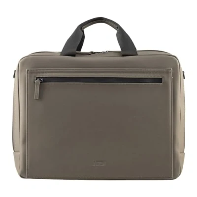 Afbeelding van JOST laptoptas Business tas met laptopvak Halmstad 2F Bag Olive olijfgroen