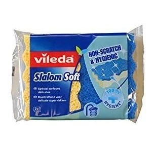 Afbeelding van Vileda Schuursponsen Slalom Soft 2 stuks