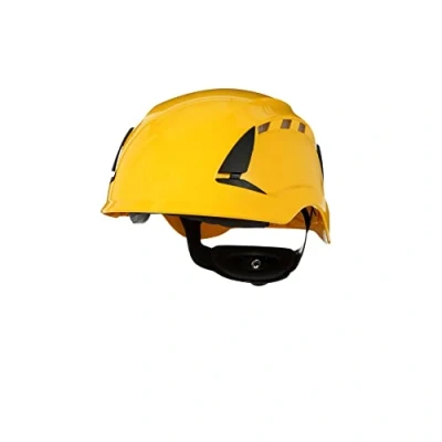Afbeelding van 3M SecureFit X5502V CE 4 Veiligheidshelm Geventileerd, Met UV sensor Geel