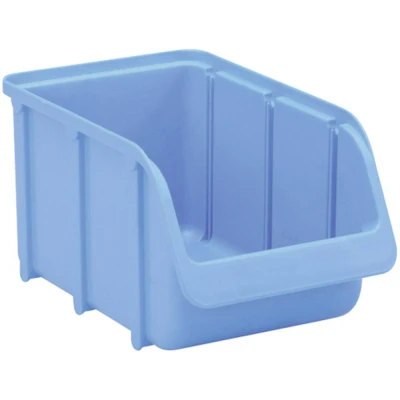 Afbeelding van hünersdorff Hünersdorf 673300 opbergbox/stapelbox/opslagbox in maat 3, stapelbaar, kleur: blauw