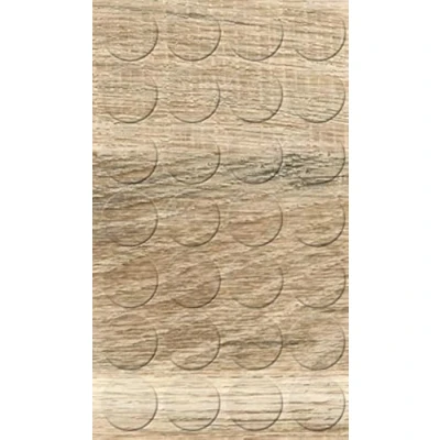 Afbeelding van haggiy Zelfklevende afdekkappen voor meubels en vloeren schroefafdekking afdekking schroeven meubelbeschermkappen 20 mm 28 stuks meubelpleiste (Sonoma licht eiken/Bardolino naturel)