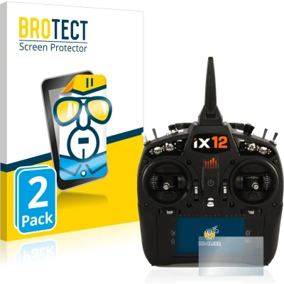 Afbeelding van BROTECT Screenprotector voor Spektrum IX12 Folie Beschermfolie transparant (2 Stuks)