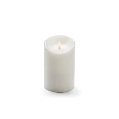 Afbeelding van Kaars led kerstverlichting binnen 1 lampje 16 cm warm wit 2x
