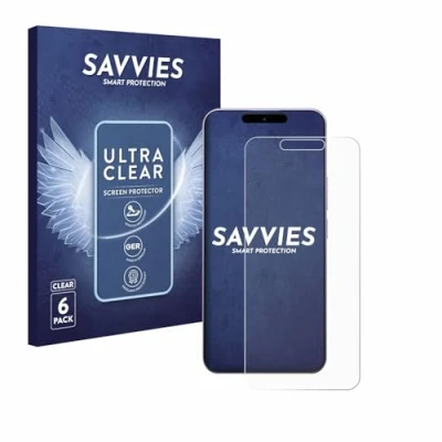 Afbeelding van Savvies (6 Stuks) Schermbeschermer voor Oukitel P1 Screen Protector Ultra Transparant
