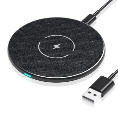 Afbeelding van Draadloze Oplader 20W Max Draadloos Oplaadstation Inductie Snel Opladen Dock, Compatibel met Samsung Galaxy S23/S22/S21/S20/S10, iPhone 12/13/14/15.