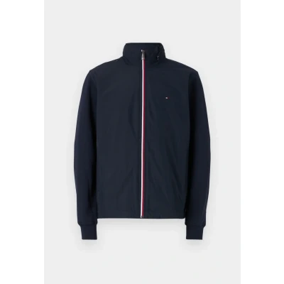 Afbeelding van Tommy Hilfiger MIX Media Harrington Lichte jas, Heren, Maat: XL, Desert sky