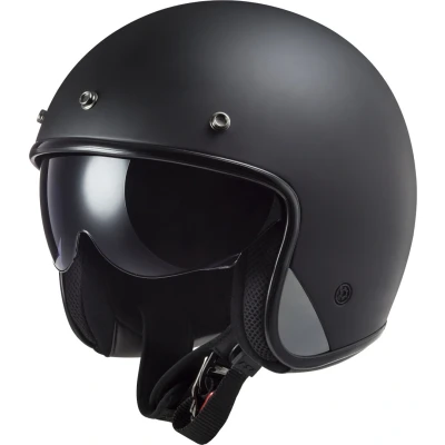 Afbeelding van LS2 Helm Bob II Solid OF601 mat zwart maat M