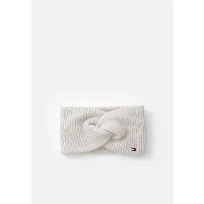 Afbeelding van Tommy Hilfiger FLAG Fluffy Headband Oorwarmers, Dames, Maat: One Size, Grey whisper
