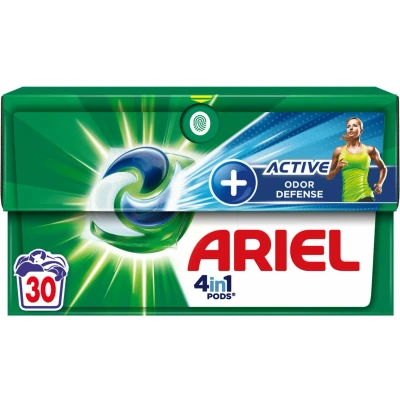 Afbeelding van Ariel 4in1 Pods Wasmiddelcapsules Actieve Geurbestrijding 30 stuks