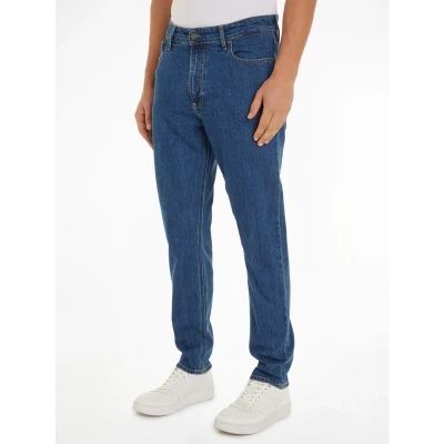 Afbeelding van Calvin Klein Jeans Tapered Fit, Heren, Maat: 30x30, Denim medium