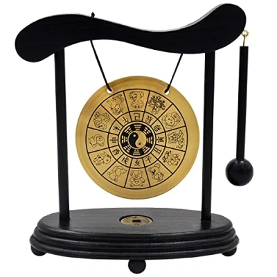 Afbeelding van Zen Art Messing Feng Shui Desktop Zodiac Gong W fengshuisale rood String Armband w3359