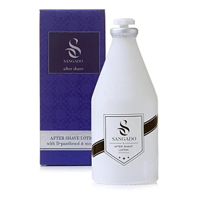Afbeelding van SANGADO Invincible Aftershave Lotion voor Mannen, Hydraterend, Verfrissend, Luxe Geur, Houtachtige Aquatische Langdurig, Modern, 100 ml