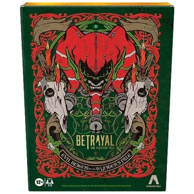 Afbeelding van Avalon Hill Betrayal Evil regeert in The Wynter&#039;s Pale Yuletide Tale Expansion Pack, Halloween bordspellen, vereist verraad bij HOTH 3rd Edition om te spelen, leeftijden 12+