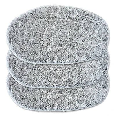 Afbeelding van Lead Home Set van 3 reservepads voor Leifheit stoomreiniger CleanTenso, stoommop vervanging grijs
