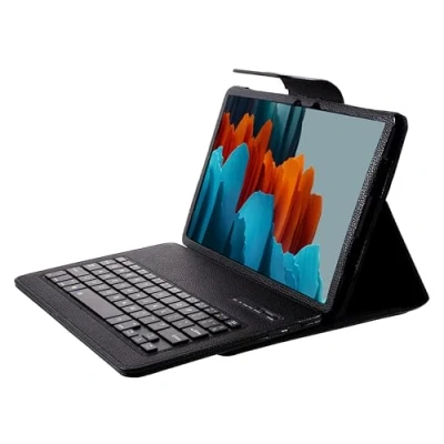 Afbeelding van Hoes Geschikt voor Samsung Galaxy Tab S7 / S8 Bluetooth Keyboard Case zwart