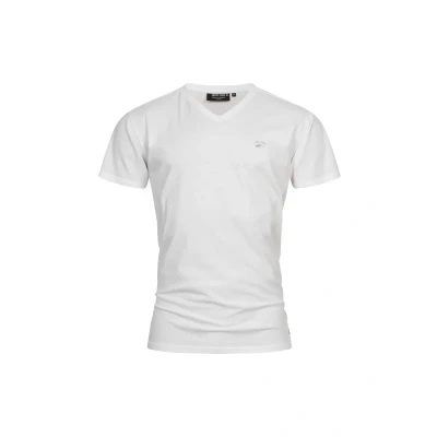 Afbeelding van Indicode Jeans Tshirt basic, Heren, Maat: Small, Offwhite