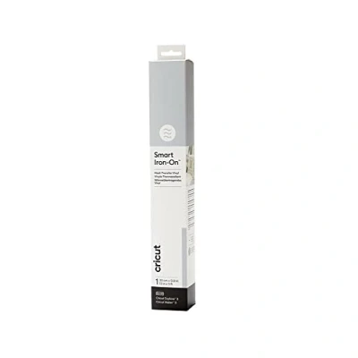 Afbeelding van Cricut Smart Iron On HTV Zilver 33cm x 0,9m (13&quot; 3ft) Heat Transfer Vinyl Roll Voor gebruik met Explore 3 en Maker machines
