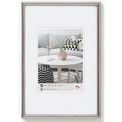Afbeelding van walther design fotolijst staal 50 x 70 cm Galeria kunststof lijst KD070H