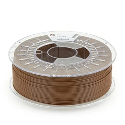 Afbeelding van extrudr® PLA NX2 MATTE ø1.75mm (1kg) &#039;CHOCOLATE BROWN MATTE&#039; 3D printer filament Made in Austria