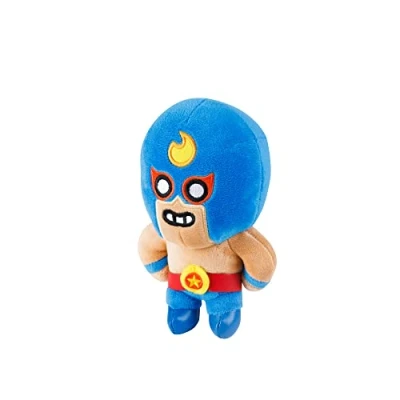 Afbeelding van Brawl Stars EL PRIMO De Mexicaanse worstelaar pluche 6 inch 16,5 cm lang Plushie speelgoedpop P.M.I. officieel gelicentieerd speelgoed Supercell cadeau voor gamers verzamelbaar