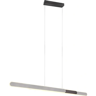 Afbeelding van Trio Hanglamp Helios 130cm grijs 343310305