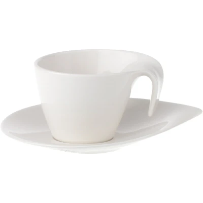 Afbeelding van Villeroy &amp; Boch Espressokop en schotel Flow 160 ml