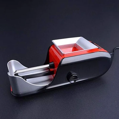 Afbeelding van PDDSZ Elektrische Sigarettenmaker, Sigaret Rolling Machine, Automatische Sigaretmaker, die Sigaretten door uzelf, Rood maken